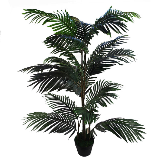 Artificial Palm Tree 140cm Areca Palm Leaves-0