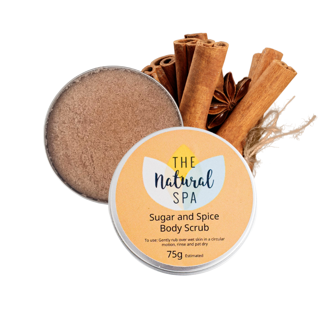 Sugar and Spice Body Scrub 3 different size options-1