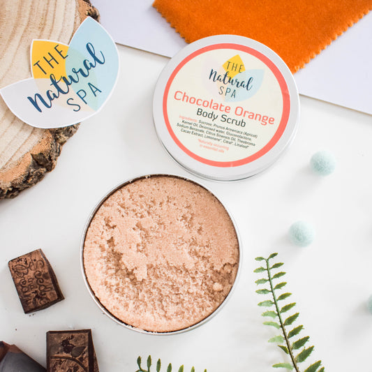 Chocolate Orange -  Body Scrub - 3 different size option-0