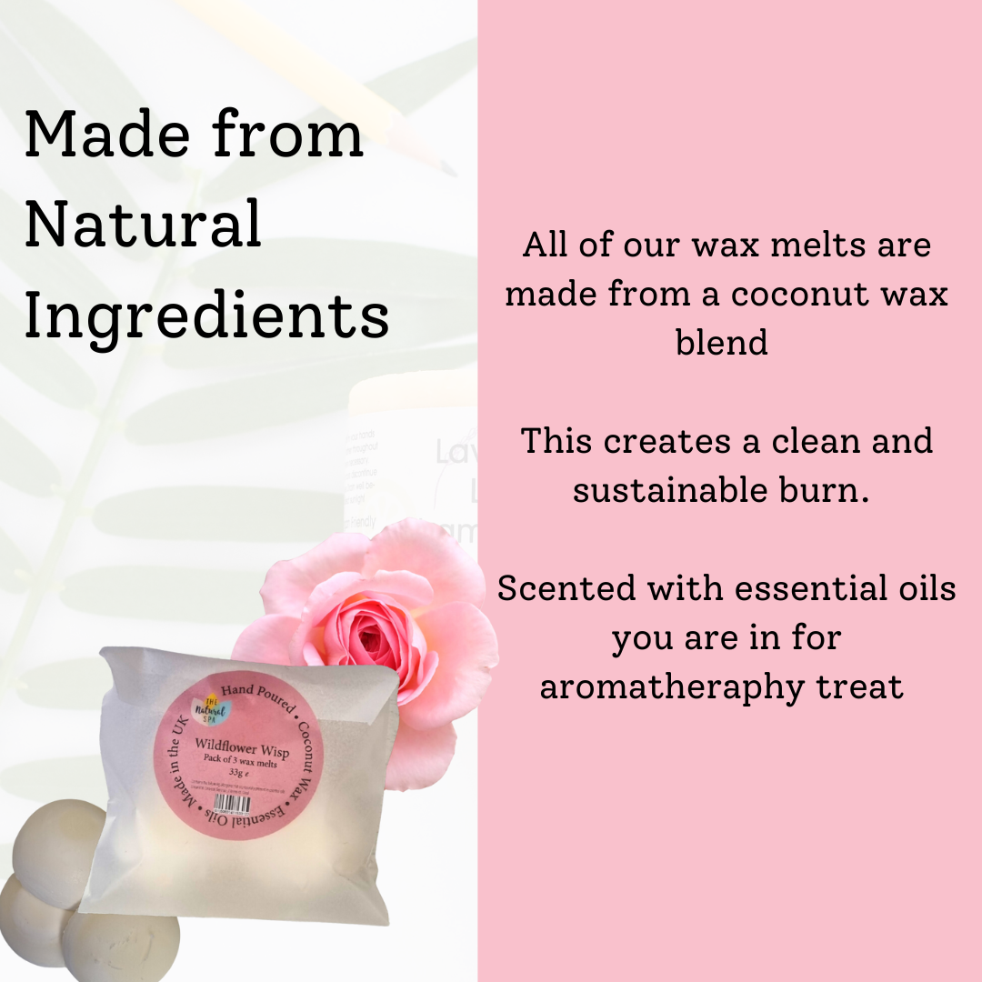 Wildflower Wisp Coconut Wax melts - Pack of 3-3