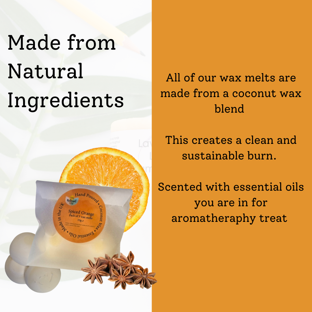 Spiced Orange Coconut Wax melts - Pack of 3-3