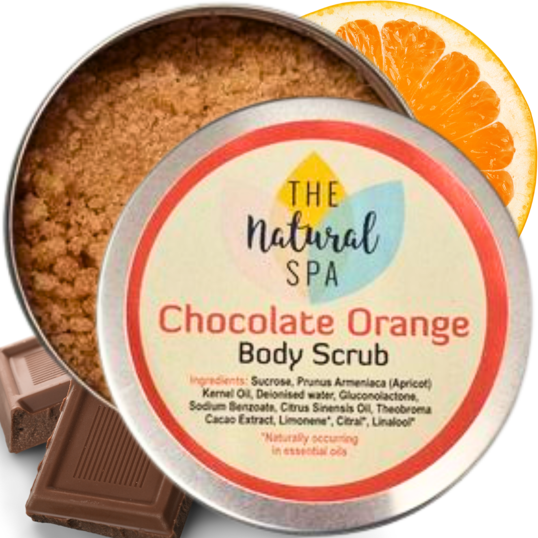 Chocolate Orange -  Body Scrub - 3 different size option-2