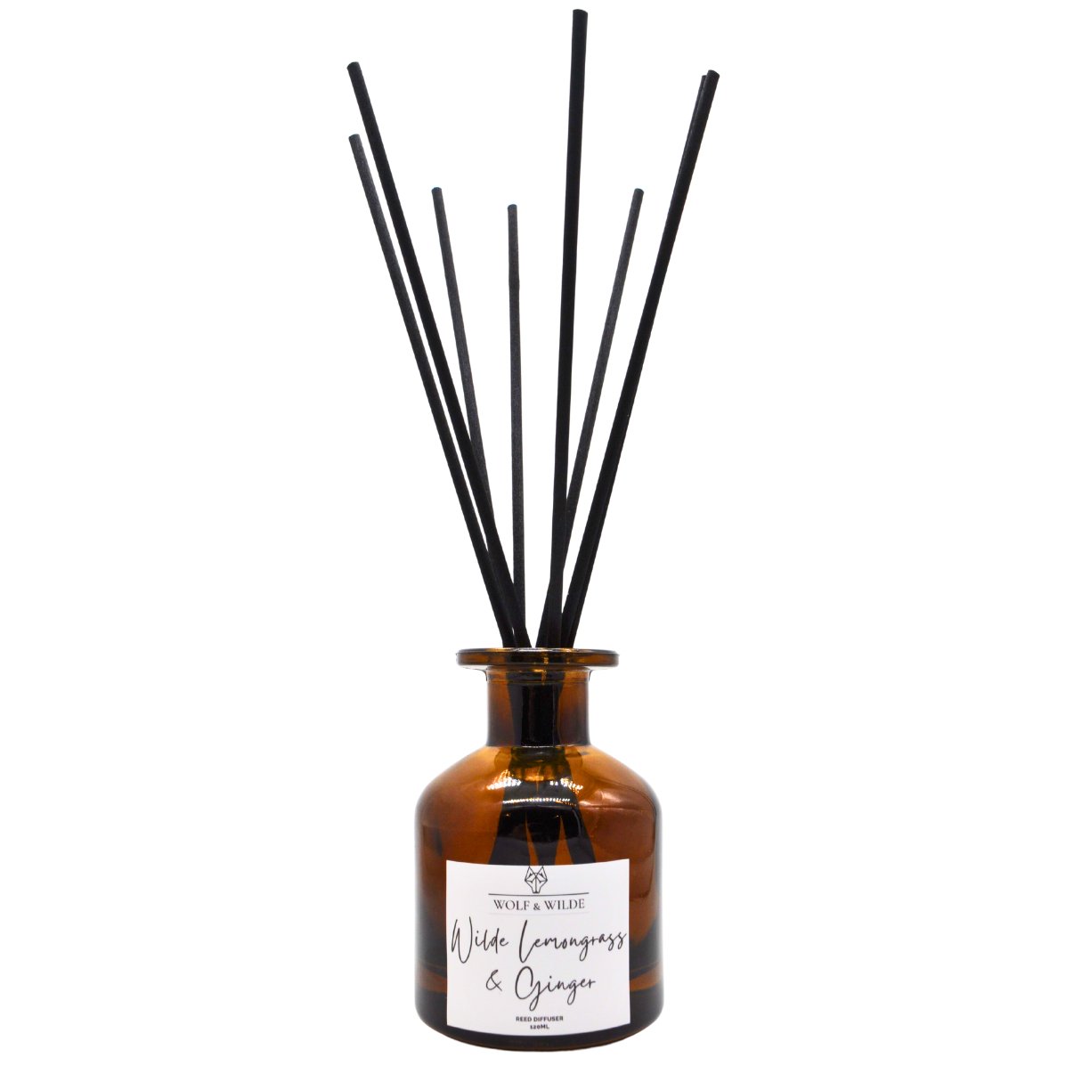 Lemongrass & Ginger 120ml Reed Diffuser With 8 Reeds-2